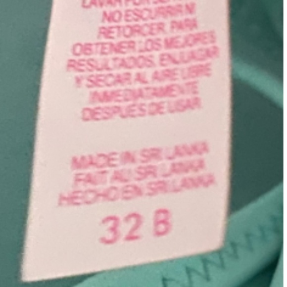 VS GRN/YELO Bikini Top, 32B  Winter Sale - Picture 6 of 6